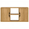 Szafka RTV „ODDA” 79x24x40 cm Drewno lite sosnowe