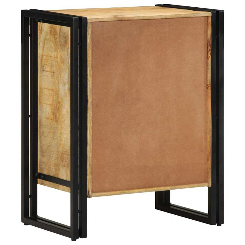 Szafka na buty Brązowy 56 x 35 x 70 cm Lite drewno mango