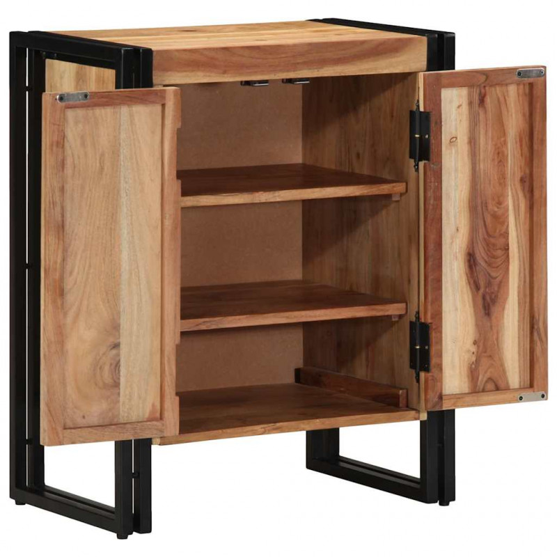 Szafka na buty Brązowy 56 x 35 x 70 cm Lite drewno akacjowe