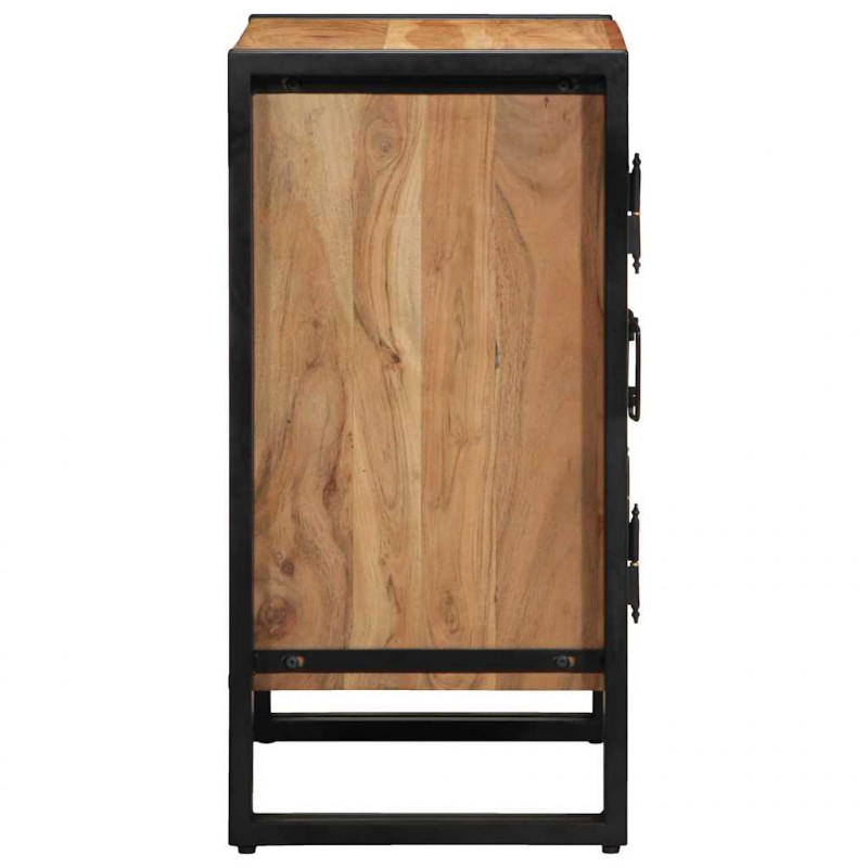 Szafka na buty Brązowy 56 x 35 x 70 cm Lite drewno akacjowe