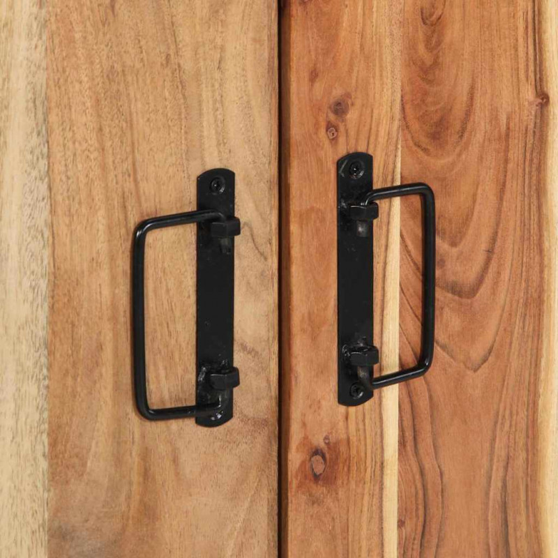 Szafka na buty Brązowy 56 x 35 x 70 cm Lite drewno akacjowe