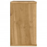 Szafka RTV z szufladą „ODDA” 79x24x40 cm Drewno lite sosnowe