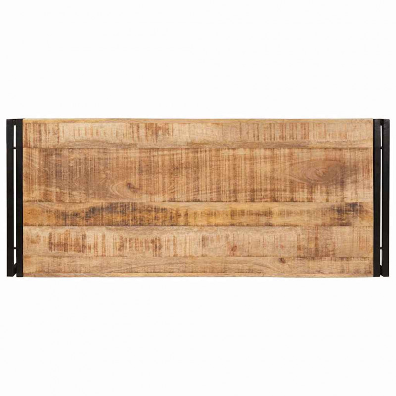 Półka łazienkowa z półką Brązowy 120 x 50 x 23 cm