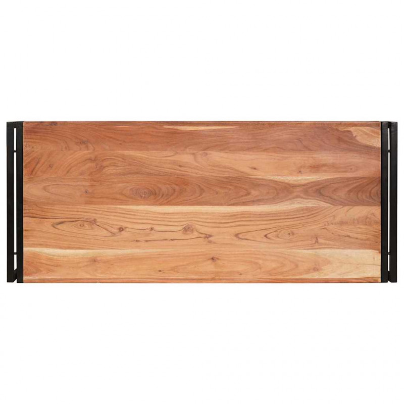 Półka łazienkowa Brązowy 120 x 50 x 23 cm Lite Drewno Akacji