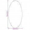 Dywany pokojowe HUARTE piaskowy 80 x 150 cm 100% poliester