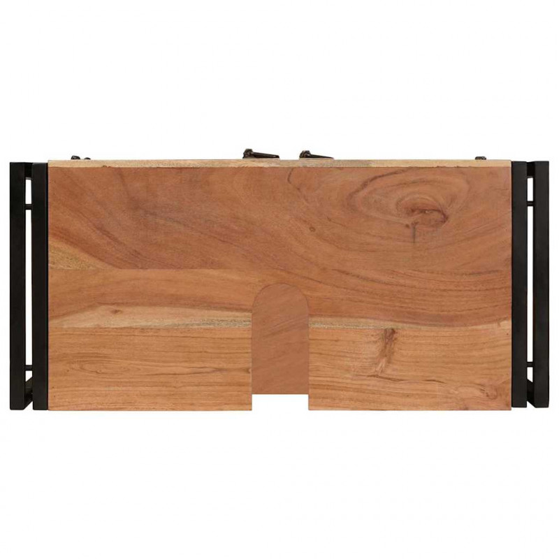 Szafka umywalkowa Brązowy 71 x 33 x 58 cm Lite Drewno Akacji