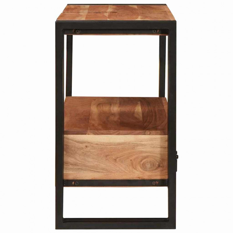 Szafka toaletki Brązowy 71 x 33 x 58 cm Lite Drewno Akacji