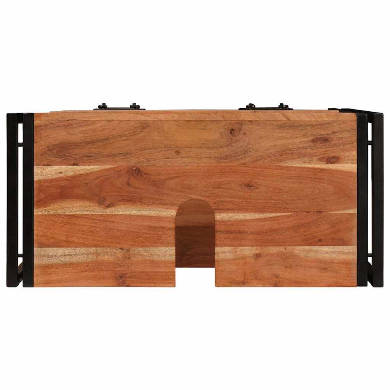 Szafka toaletki Brązowy 71 x 33 x 58 cm Lite Drewno Akacji
