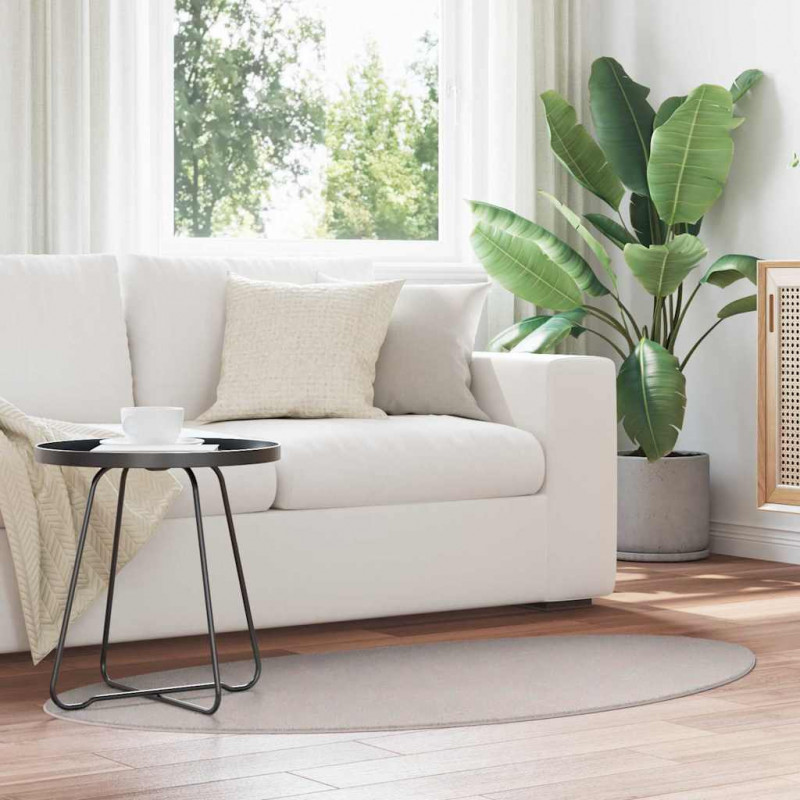 Dywany pokojowe HUARTE piaskowy 80 x 150 cm Poliester