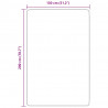 Dywan shaggy z długim włosiem, NAVARRA, czarny, 130x200 cm
