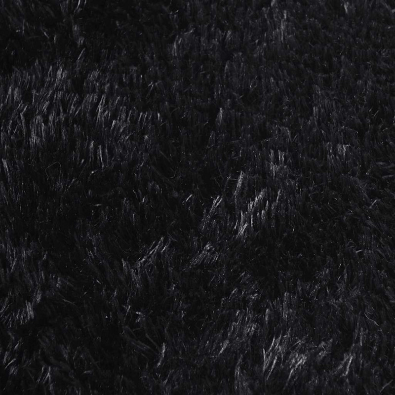 Dywan shaggy z długim włosiem, NAVARRA, czarny, 160x230 cm