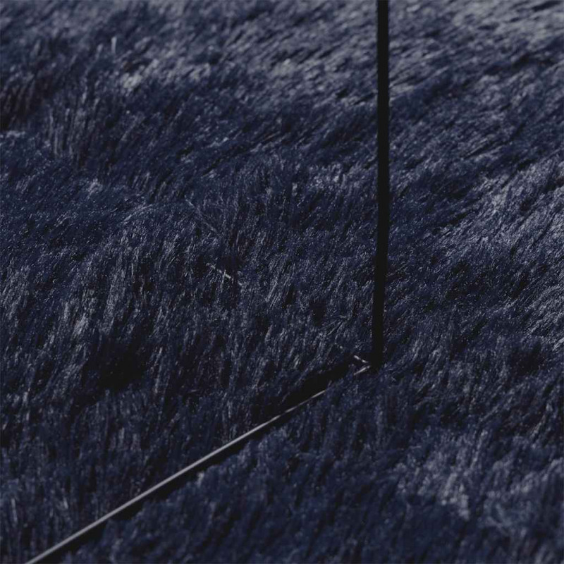 Dywan shaggy z długim włosiem, NAVARRA, granatowy, 160x230 cm