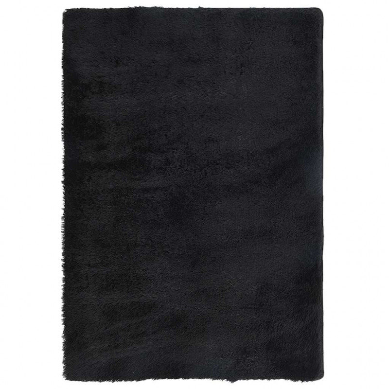 Dywan shaggy z długim włosiem, NAVARRA, czarny, 200x290 cm