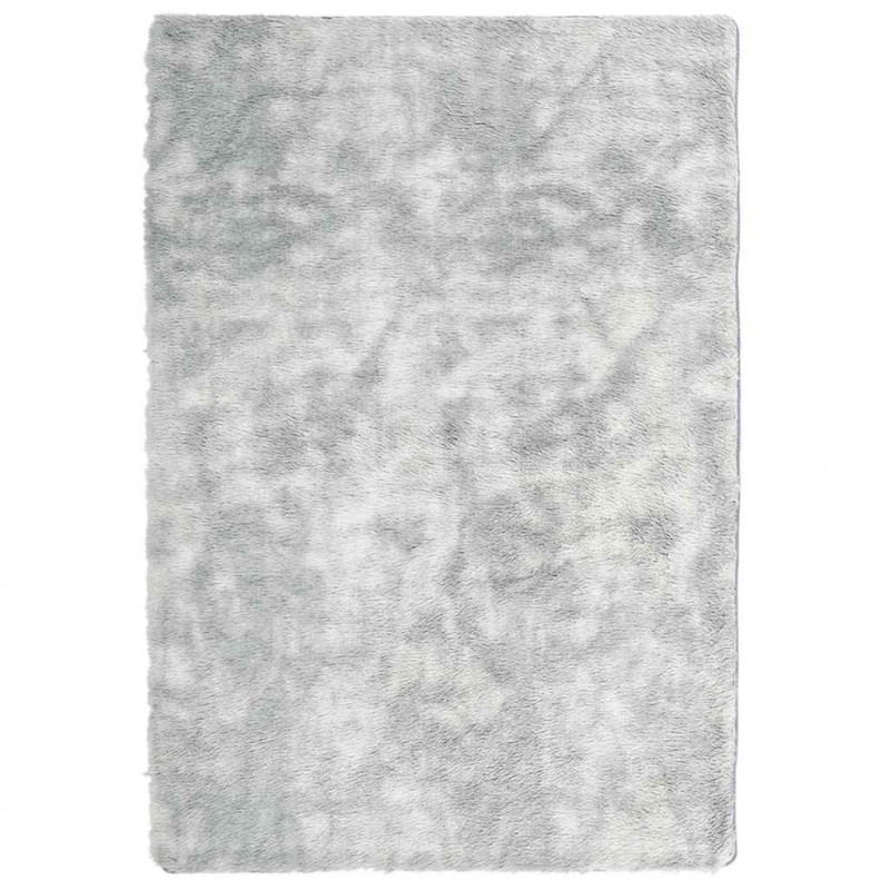 Dywan shaggy z długim włosiem, NAVARRA, srebrnoszary, 200x290cm