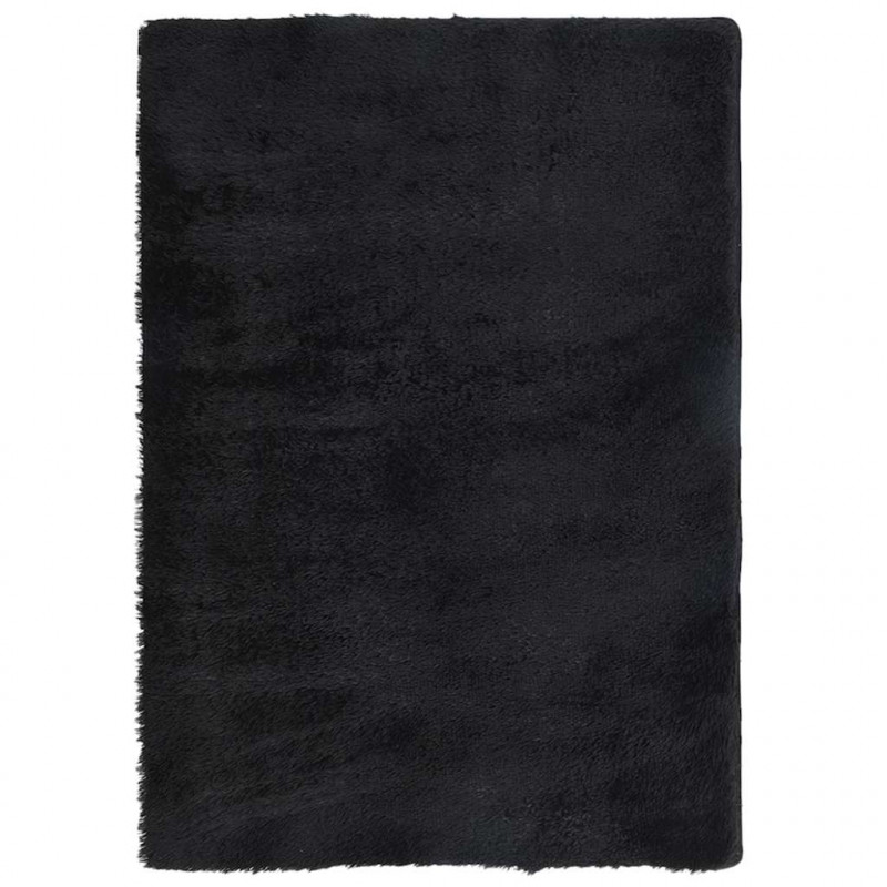 Dywan shaggy z długim włosiem, NAVARRA, czarny, 240x340 cm