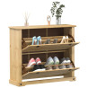 Szafka na buty Corona, 99x32x85 cm, lite drewno sosnowe