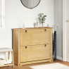 Szafka na buty Corona, 99x32x85 cm, lite drewno sosnowe