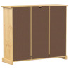 Szafka na buty Corona, 99x32x85 cm, lite drewno sosnowe