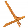 Krzesło 2 pcs Brązowy 69 x 56 x 84 cm Lite Drewno Akacji