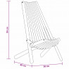 Krzesło 2 pcs Brązowy 69 x 56 x 84 cm Lite Drewno Akacji