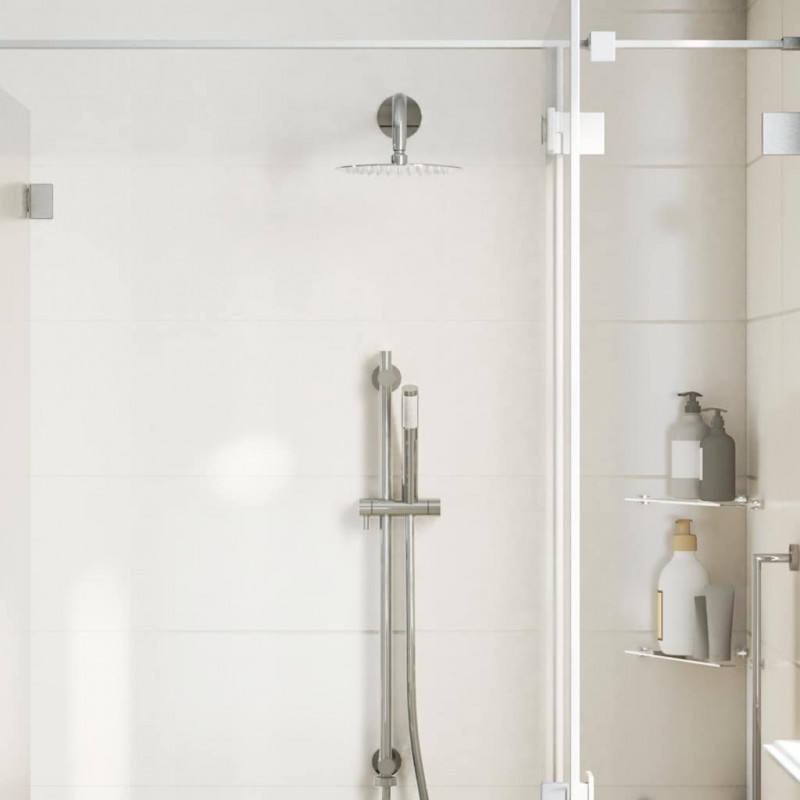 Deszczownica prysznicowa ze stali nierdzewnej 304 20 cm okrągła