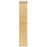 Szafka na buty Corona, 99x32x163,5 cm, lite drewno sosnowe