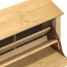 Szafka na buty Corona, 99x32x163,5 cm, lite drewno sosnowe