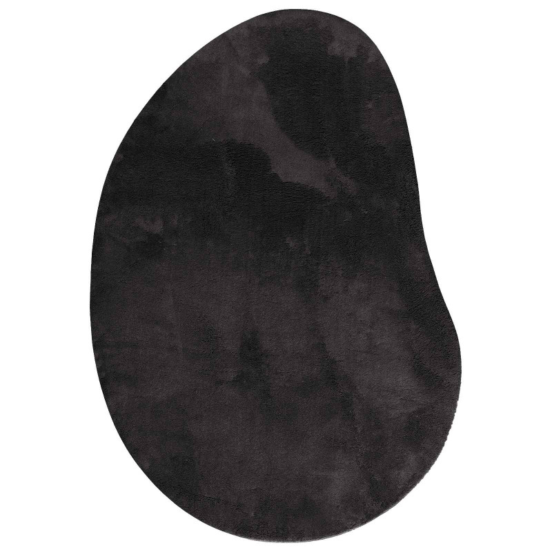 Dywany pokojowe HUARTE Czarny 80 x 150 cm Poliester