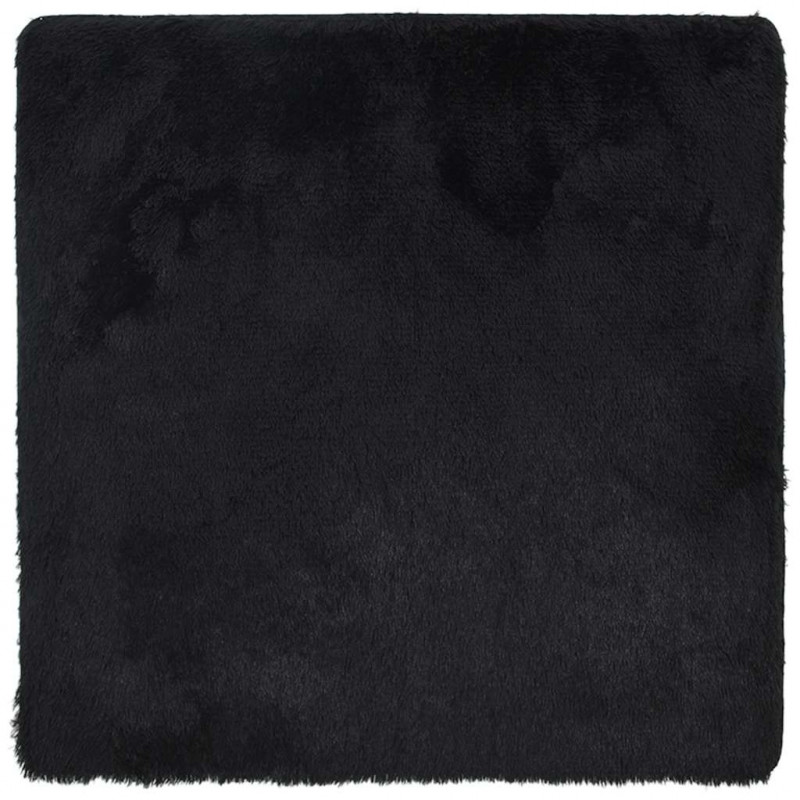 Dywan shaggy z długim włosiem, NAVARRA, czarny, 240x240 cm