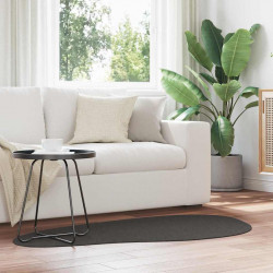 Dywany pokojowe HUARTE Antracyt 80 x 150 cm Poliester