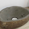 Basin z rzeczonego kamienia (30-37) x (25-30) x 12 cm