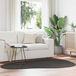 Dywany pokojowe HUARTE Antracyt 140 x 200 cm Poliester
