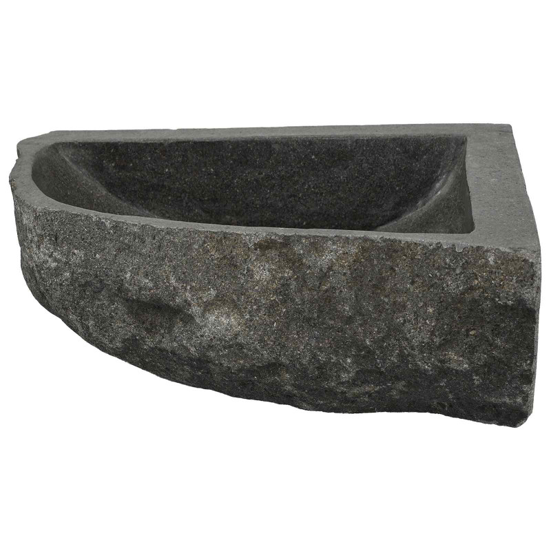 Umywalka Szary (30-37) x (30-37) x 12 cm Kamień rzeczny