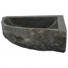 Umywalka Szary (30-37) x (30-37) x 12 cm Kamień rzeczny
