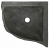 Umywalka Szary (30-37) x (30-37) x 12 cm Kamień rzeczny