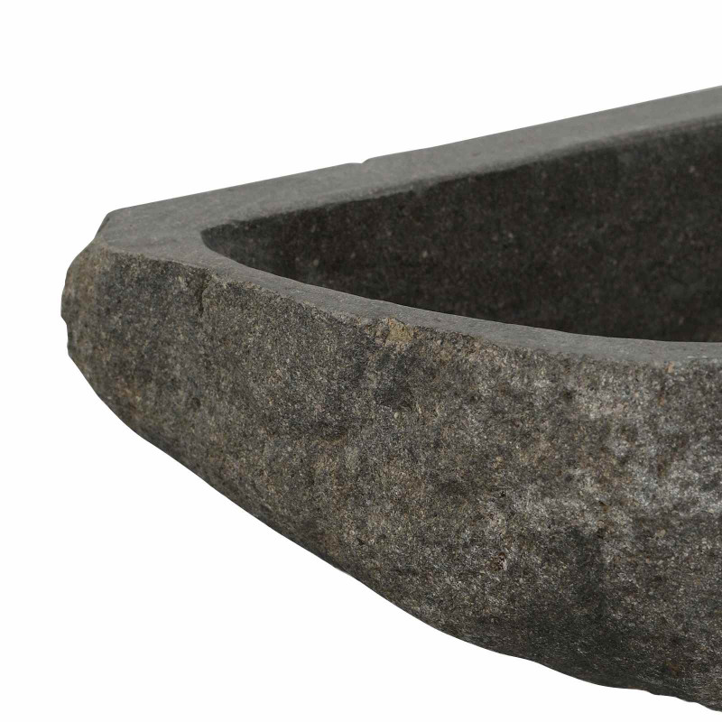 Umywalka Szary (30-37) x (30-37) x 12 cm Kamień rzeczny