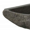 Umywalka Szary (30-37) x (30-37) x 12 cm Kamień rzeczny