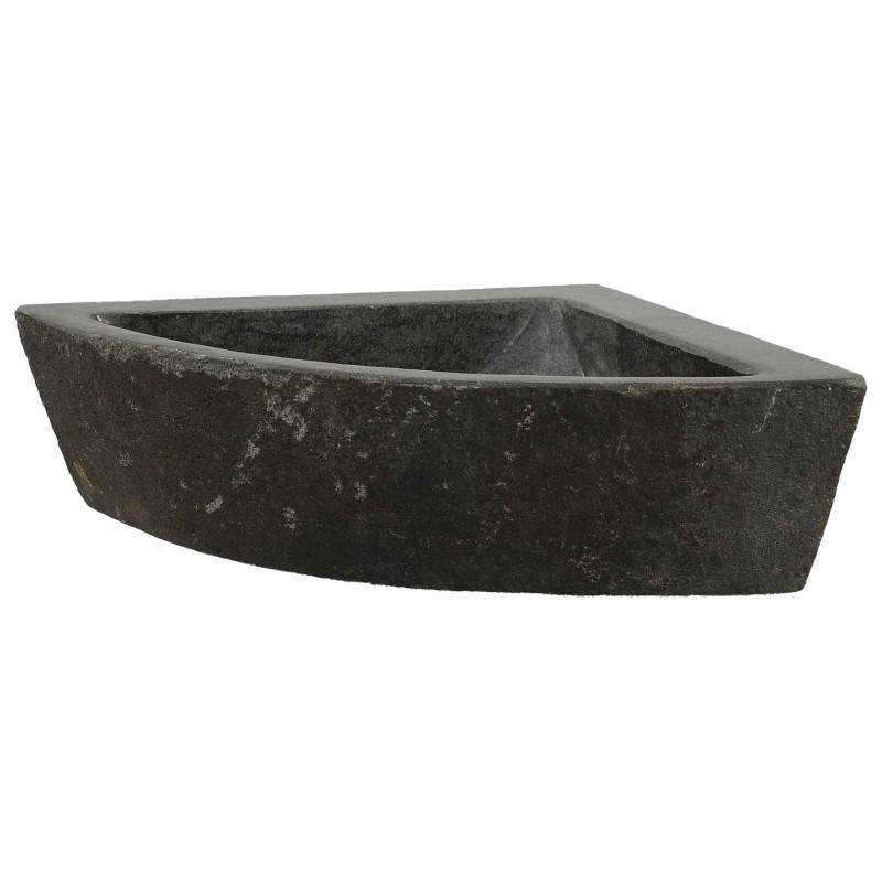 Umywalka Szary (38-45) x (38-45) x 12 cm Kamień rzeczny