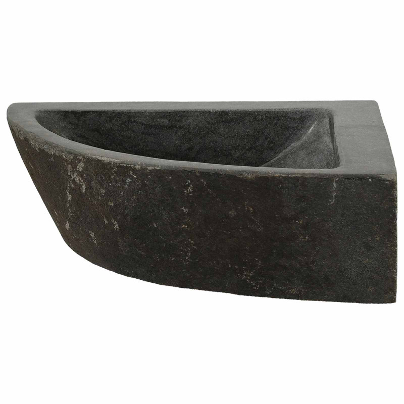 Umywalka Szary (38-45) x (38-45) x 12 cm Kamień rzeczny