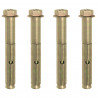 Umywalka Szary (38-45) x (38-45) x 12 cm Kamień rzeczny