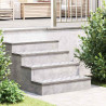 Stopień Prostokątny 2 pcs Srebrny 75 x 25 cm Aluminium