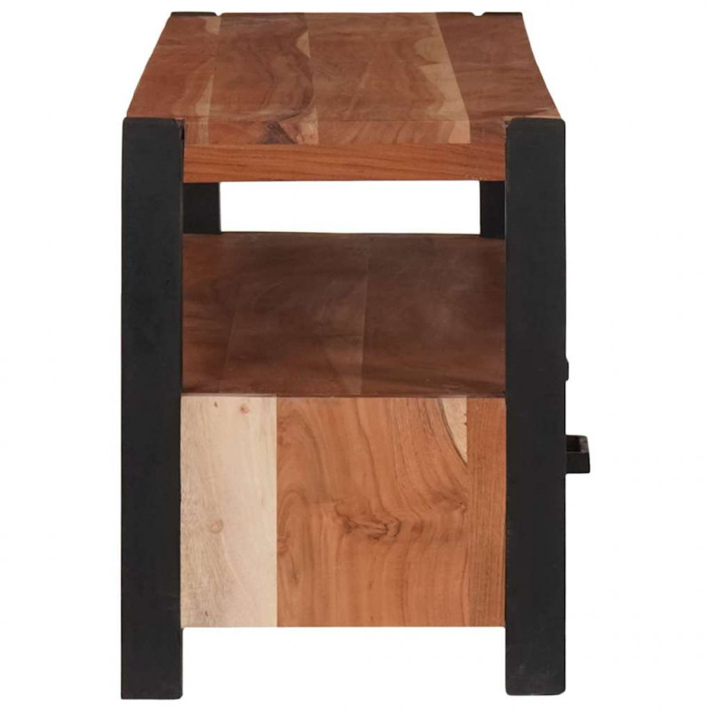 Szafka pod telewizor z szufladą Brązowy 110 x 30 x 40 cm