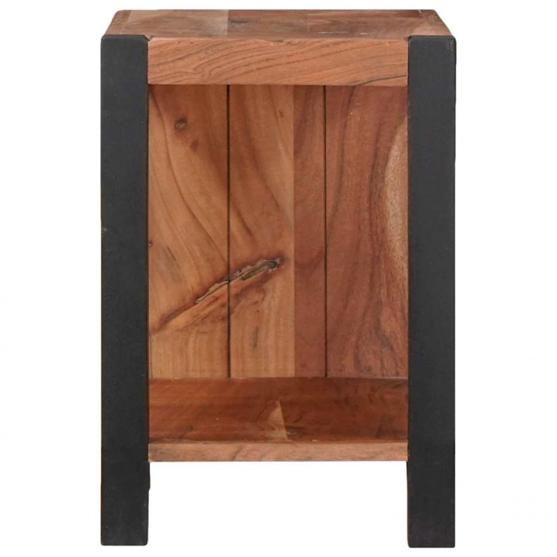 Półka na książki Brązowy 50 x 30 x 40 cm Lite Drewno Akacji