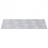 Stopień Prostokątny 4 pcs Srebrny 40 x 30 cm Aluminium