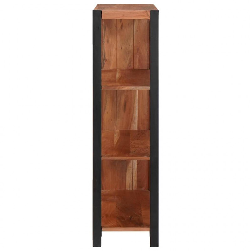 Półka na książki Brązowy 80 x 30 x 110 cm Lite Drewno Akacji