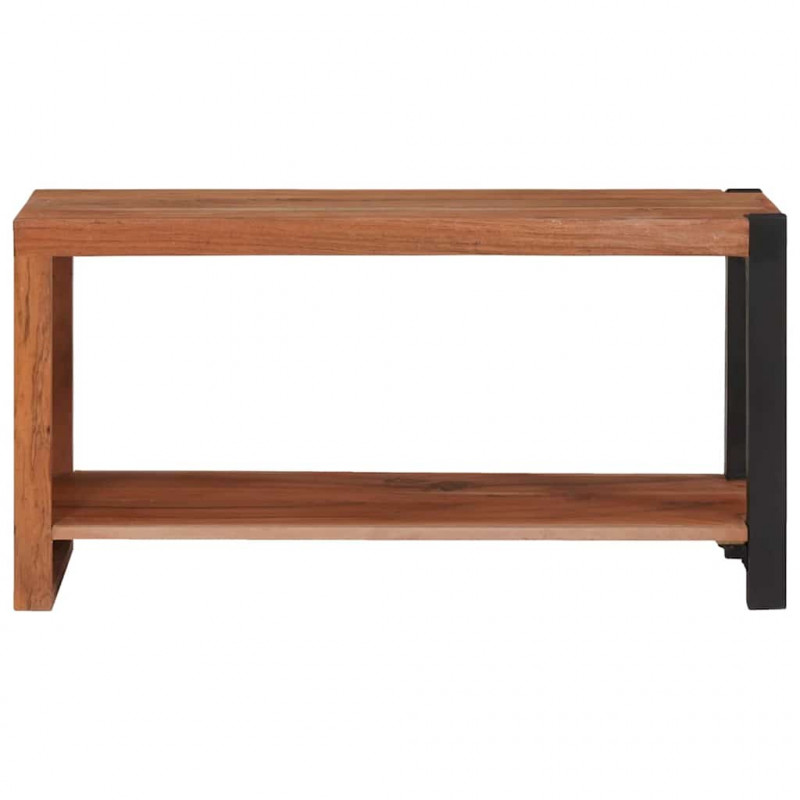 Półka na książki Brązowy 80 x 30 x 40 cm Lite Drewno Akacji