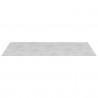 Stopień Prostokątny 4 pcs Srebrny 50 x 30 cm Aluminium