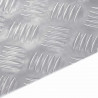 Stopień Prostokątny 2 pcs Srebrny 70 x 30 cm Aluminium