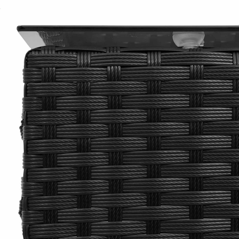Zestaw Sof na Ogród z poduszką 2 pcs polirattan