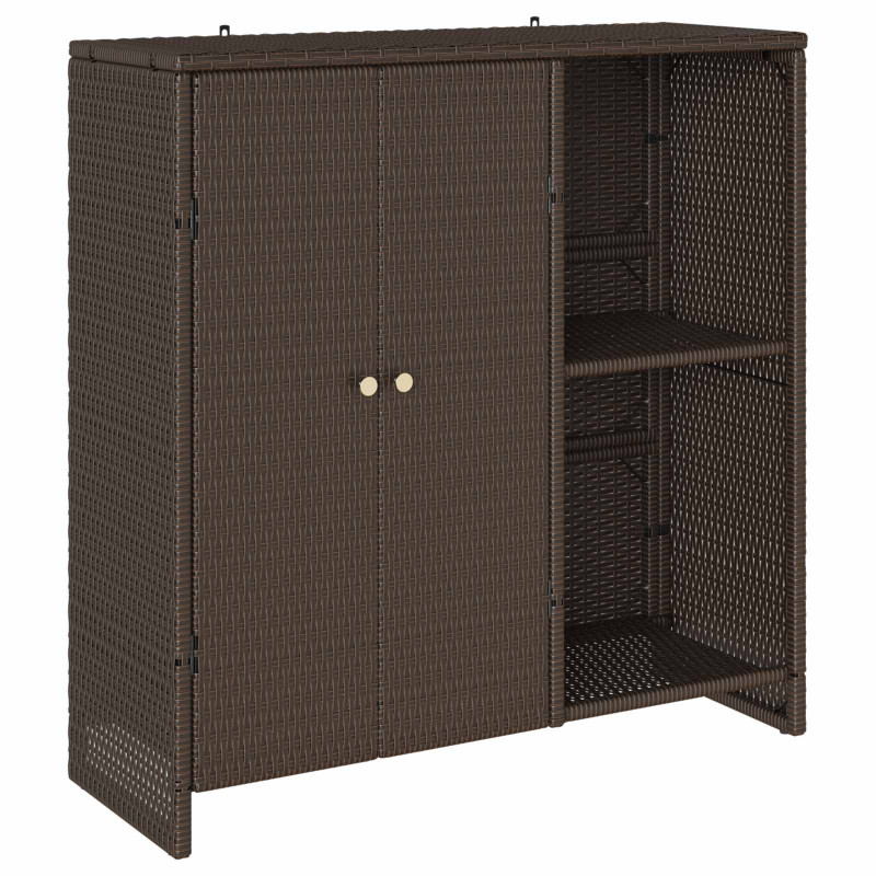 Szafka do przechowywania Brązowy 100 x 36 x 102 cm rattan